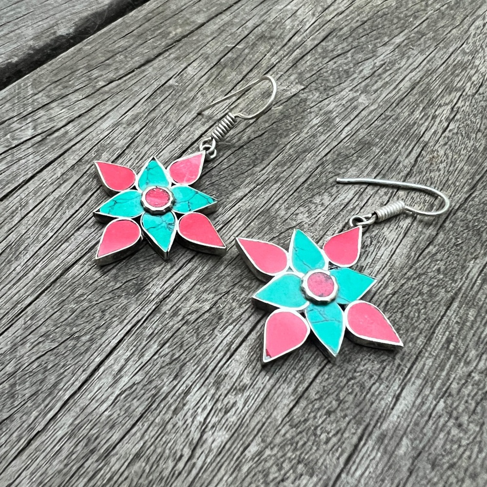 Southwest style earrings